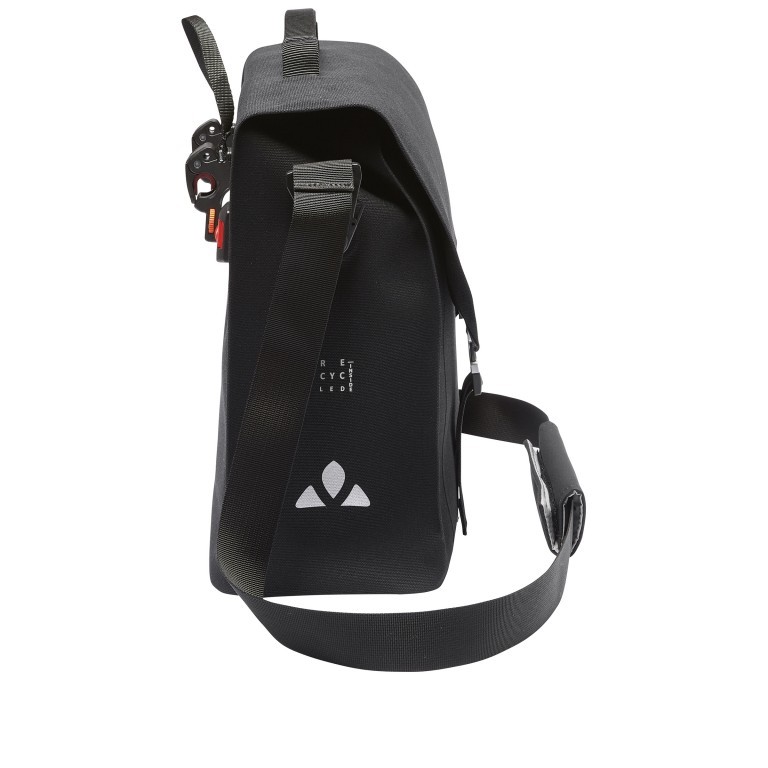 Fahrradtasche Made in Germany Bayreuth IV mit Laptopfach 15.6 Zoll Black, Farbe: schwarz, Marke: Vaude, EAN: 4062218476424, Abmessungen in cm: 41x33x16, Bild 3 von 10