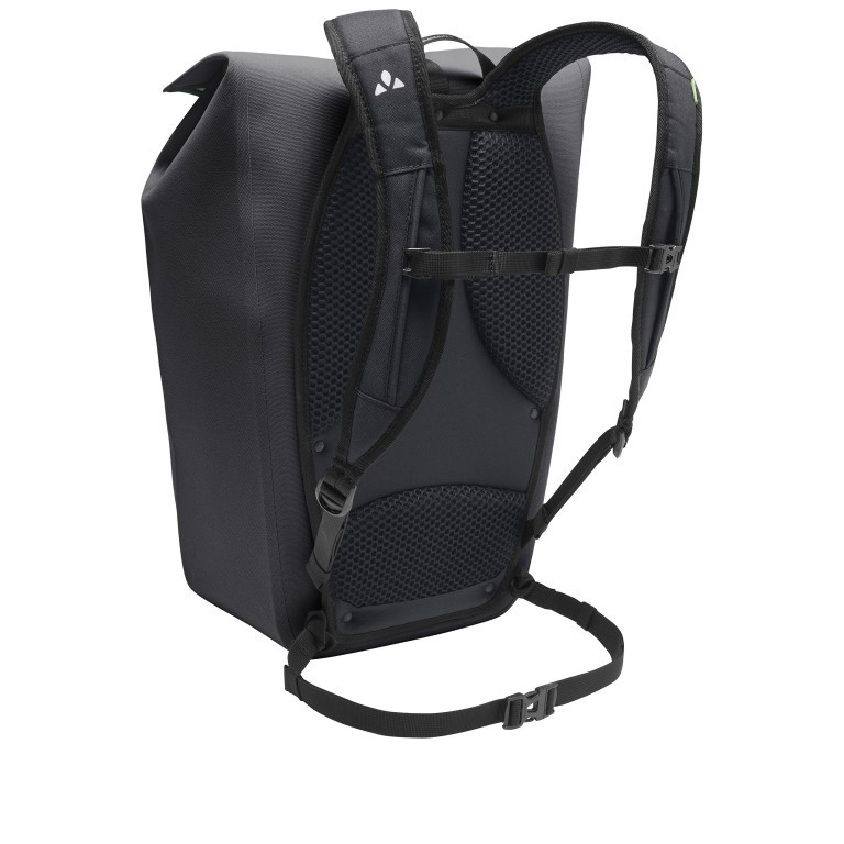 Rucksack / Fahrradtasche Made in Germany Clubride III Volumen 27 Liter Black, Farbe: schwarz, Marke: Vaude, EAN: 4062218476462, Abmessungen in cm: 34x50x20, Bild 5 von 10