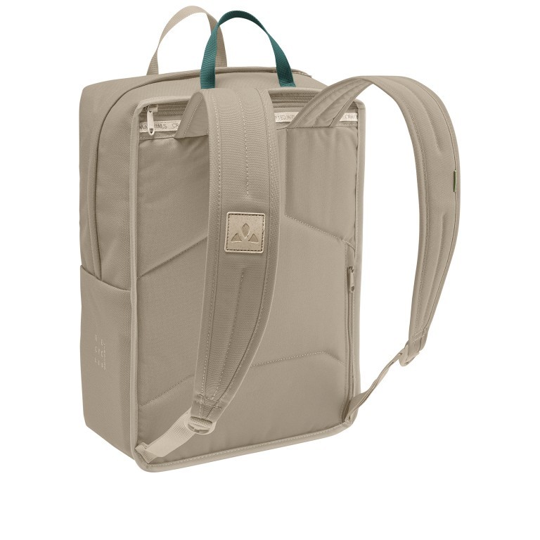 Rucksack Coreway Daypack 17 Linen, Farbe: beige, Marke: Vaude, EAN: 4062218500549, Abmessungen in cm: 29x40x17, Bild 5 von 12