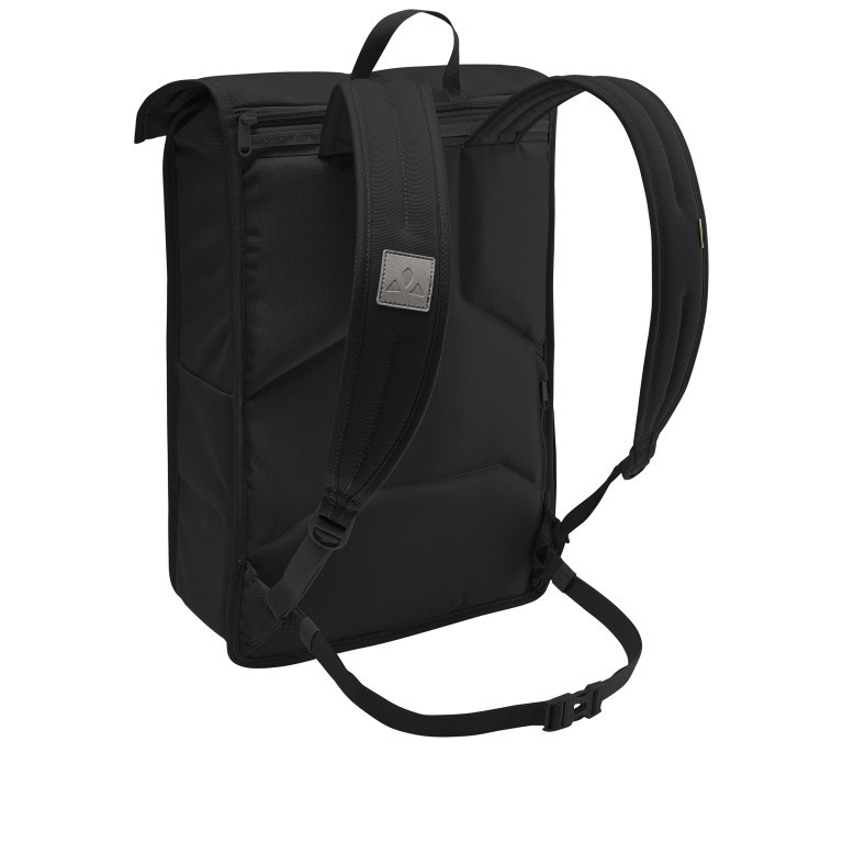 Rucksack Coreway Rolltop 20 Black, Farbe: schwarz, Marke: Vaude, EAN: 4062218500372, Abmessungen in cm: 32x45x18, Bild 5 von 13