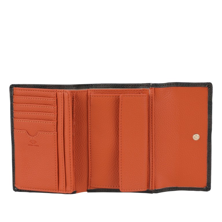 Geldbörse Piazza Edition Cosma MHF10F Orange, Farbe: orange, Marke: Joop!, EAN: 4048835133308, Abmessungen in cm: 14x10x3, Bild 4 von 5