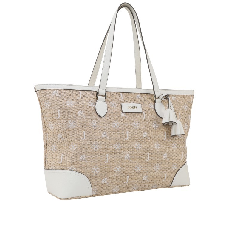 Shopper Tessere Mariella LHZ White, Farbe: weiß, Marke: Joop!, EAN: 4048835122074, Abmessungen in cm: 38x27.5x15.5, Bild 2 von 7