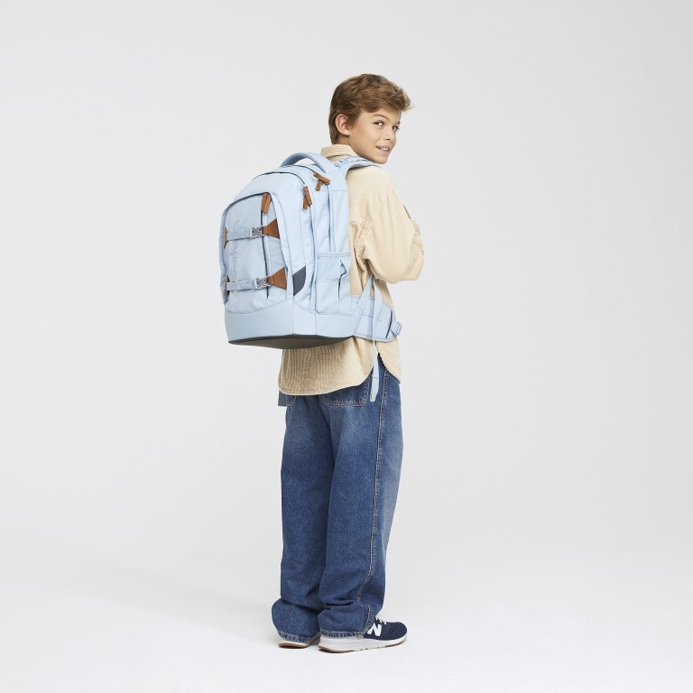 Rucksack Pack Skandi Edition Nordic Ice Blue, Farbe: blau/petrol, Marke: Satch, EAN: 4057081191420, Abmessungen in cm: 30x45x22, Bild 12 von 16