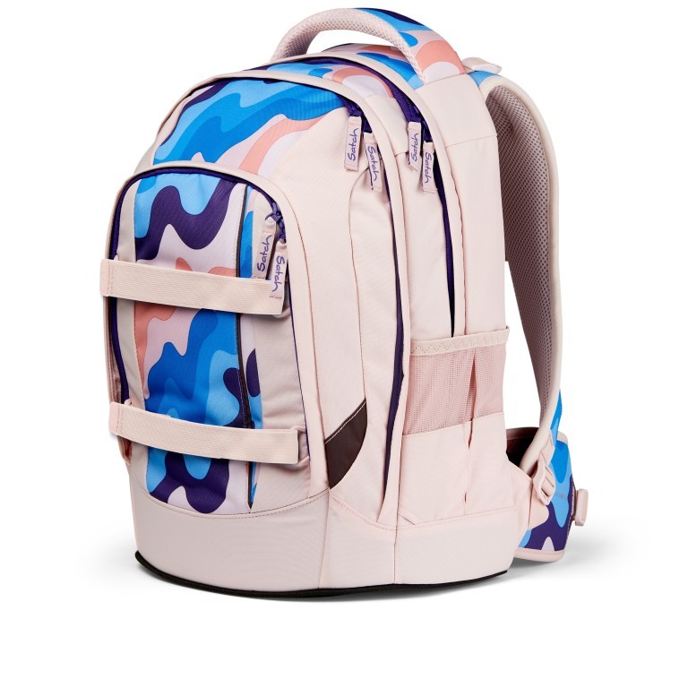 Rucksack Pack mit austauschbaren Swaps Candy Clouds, Farbe: rosa/pink, Marke: Satch, EAN: 4057081160013, Abmessungen in cm: 30x45x22, Bild 5 von 7