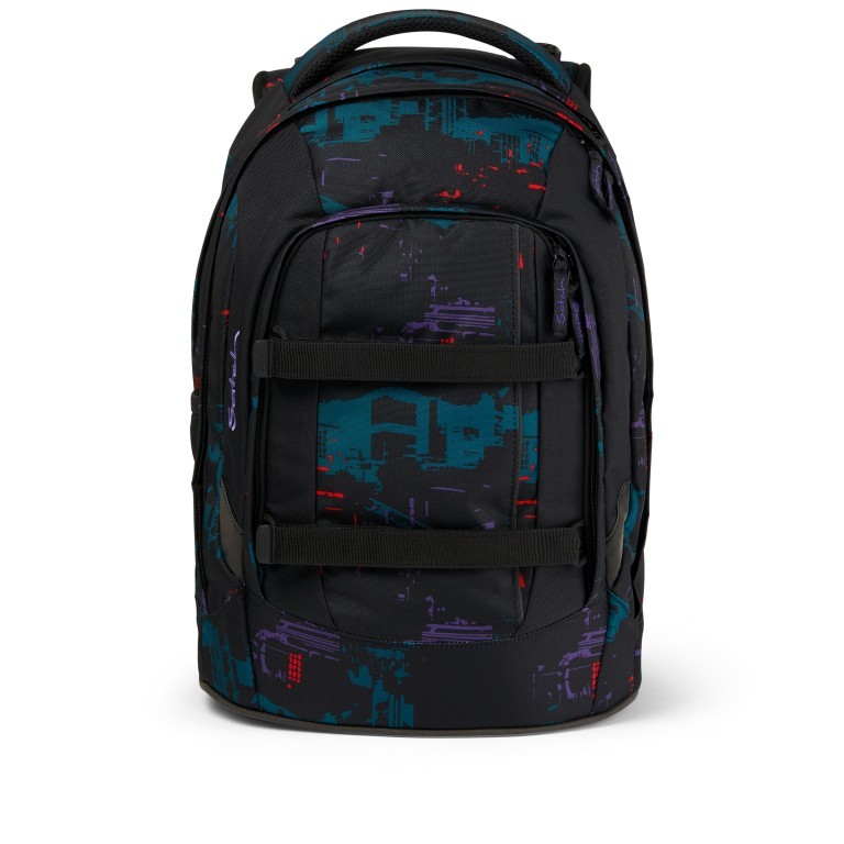 Rucksack Pack mit austauschbaren Swaps Night Vision, Farbe: blau/petrol, Marke: Satch, EAN: 4057081160006, Abmessungen in cm: 30x45x22, Bild 1 von 7