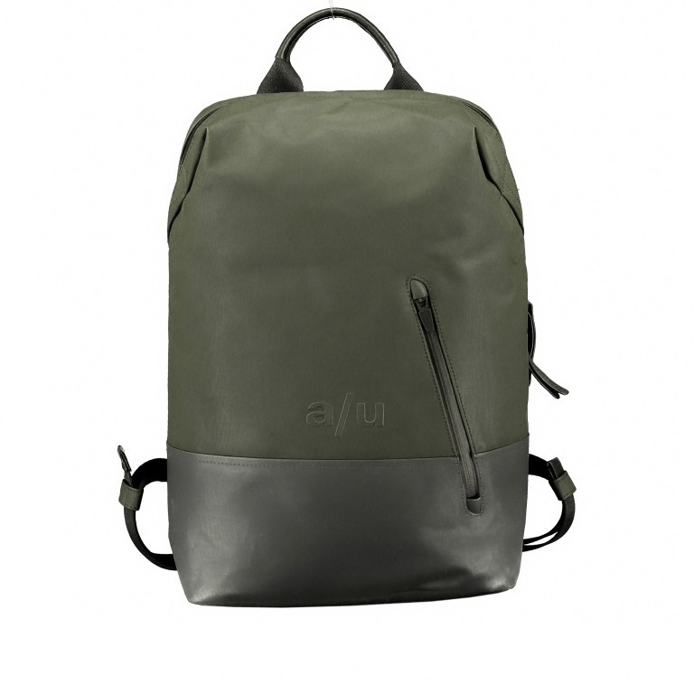 Rucksack Japan Hamamatsu Loden, Farbe: grün/oliv, Marke: Aunts & Uncles, EAN: 4250394985650, Abmessungen in cm: 25x39x10, Bild 1 von 11