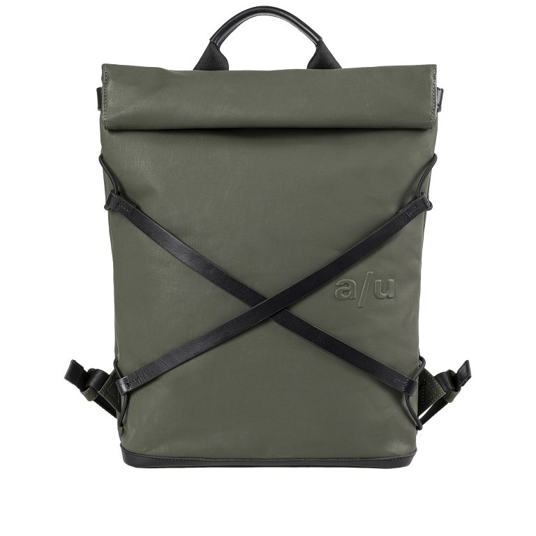 Rucksack Japan Yokohama Loden, Farbe: grün/oliv, Marke: Aunts & Uncles, EAN: 4250394985889, Abmessungen in cm: 28x40x10, Bild 1 von 8