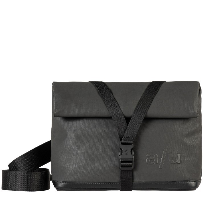 Umhängetasche Japan Yao mit Rolltop Volcanic Ash, Farbe: anthrazit, Marke: Aunts & Uncles, EAN: 4250394986251, Abmessungen in cm: 25.5x19x19, Bild 1 von 9