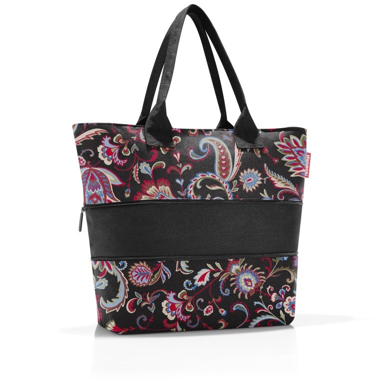 Shopper E1 Paisley Black, Farbe: anthrazit, Marke: Reisenthel, EAN: 4012013731310, Bild 2 von 3