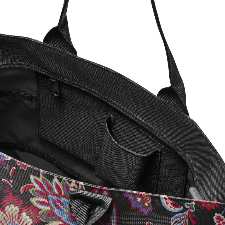 Shopper E1 erweiterbar Paisley Black, Farbe: anthrazit, Marke: Reisenthel, EAN: 4012013731310, Abmessungen in cm: 50x26.5x15.5, Bild 3 von 3