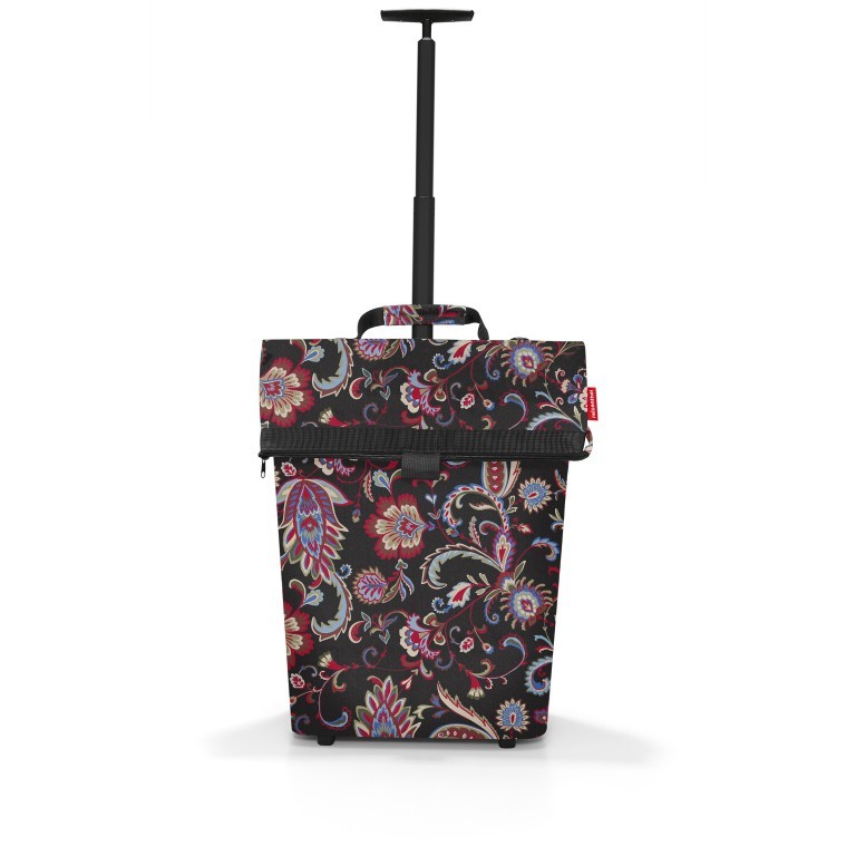 Einkaufsroller Trolley M Paisley Black Frame, Farbe: anthrazit, Marke: Reisenthel, EAN: 4012013731839, Abmessungen in cm: 43x53x21, Bild 1 von 5