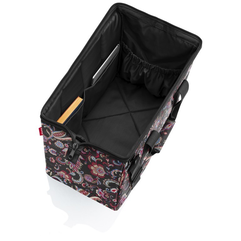 Reisetasche Allrounder L Paisley Black, Farbe: anthrazit, Marke: Reisenthel, EAN: 4012013731723, Abmessungen in cm: 48x39.5x29, Bild 3 von 3