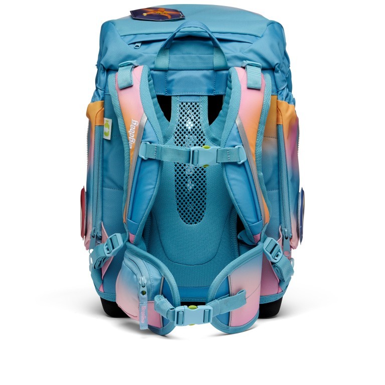 Schulranzen Pack Splash Limited Edition Set 6-teilig UrlaubsfieBär, Farbe: blau/petrol, Marke: Ergobag, EAN: 4057081152780, Abmessungen in cm: 28x40x25, Bild 5 von 9