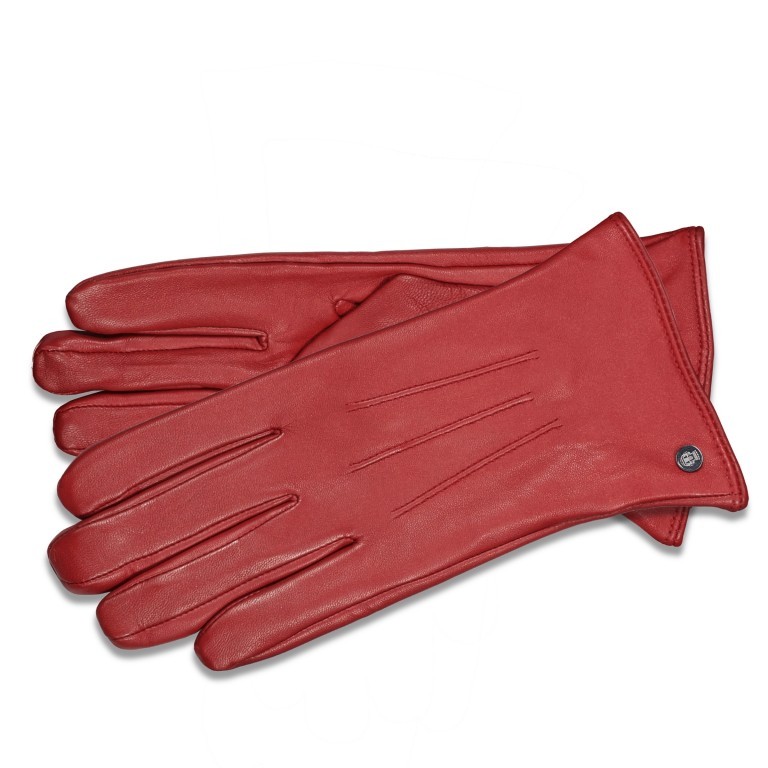 Handschuhe Talinn Damen Leder Touch-Funktion Größe 6,5 Red, Farbe: rot/weinrot, Marke: Roeckl, EAN: 4053071114318, Bild 1 von 1