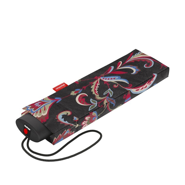 Schirm Umbrella Pocket Mini Paisley Black, Farbe: anthrazit, Marke: Reisenthel, EAN: 4012013731884, Bild 1 von 2