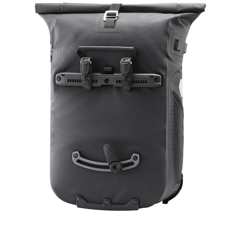 Fahrradtasche / Rucksack Vario High Visibility Volumen 26 Liter Black Reflective, Farbe: schwarz, Marke: Ortlieb, EAN: 4013051055673, Abmessungen in cm: 31x47x22, Bild 9 von 14