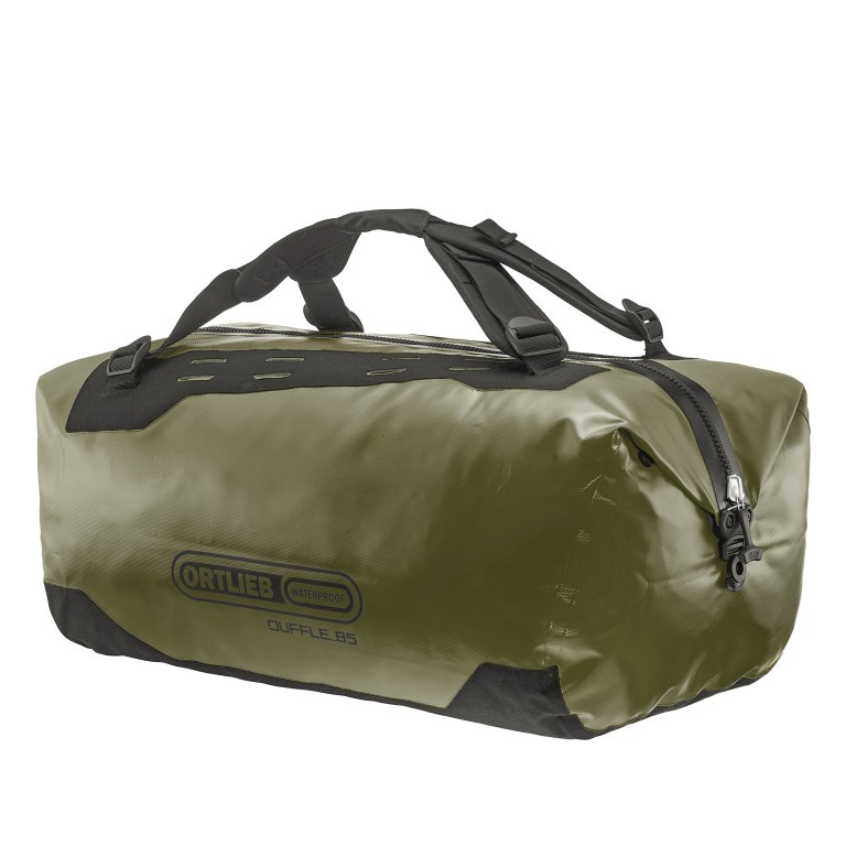 Reisetasche Duffle Volumen 85 Liter Olive, Farbe: grün/oliv, Marke: Ortlieb, EAN: 4013051046770, Abmessungen in cm: 65x31x44, Bild 1 von 10