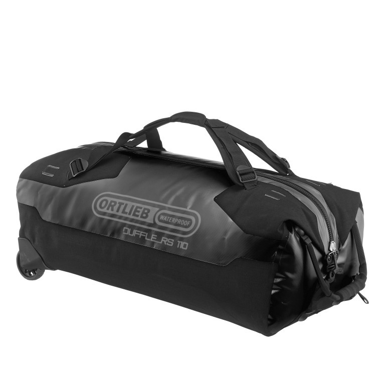 Reisetasche Duffle mit Rollen Volumen 110 Liter Black, Farbe: schwarz, Marke: Ortlieb, EAN: 4013051037075, Abmessungen in cm: 33x86x45, Bild 1 von 11