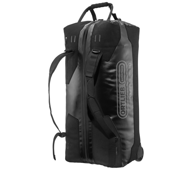 Reisetasche Duffle mit Rollen Volumen 110 Liter Black, Farbe: schwarz, Marke: Ortlieb, EAN: 4013051037075, Abmessungen in cm: 33x86x45, Bild 2 von 11