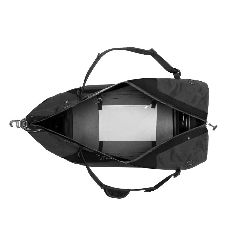 Reisetasche Duffle mit Rollen Volumen 110 Liter Black, Farbe: schwarz, Marke: Ortlieb, EAN: 4013051037075, Abmessungen in cm: 33x86x45, Bild 6 von 11
