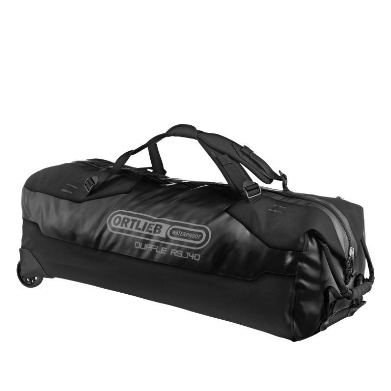 Reisetasche Duffle mit Rollen Volumen 140 Liter Black, Farbe: schwarz, Marke: Ortlieb, EAN: 4013051037082, Abmessungen in cm: 36x98x45, Bild 1 von 11