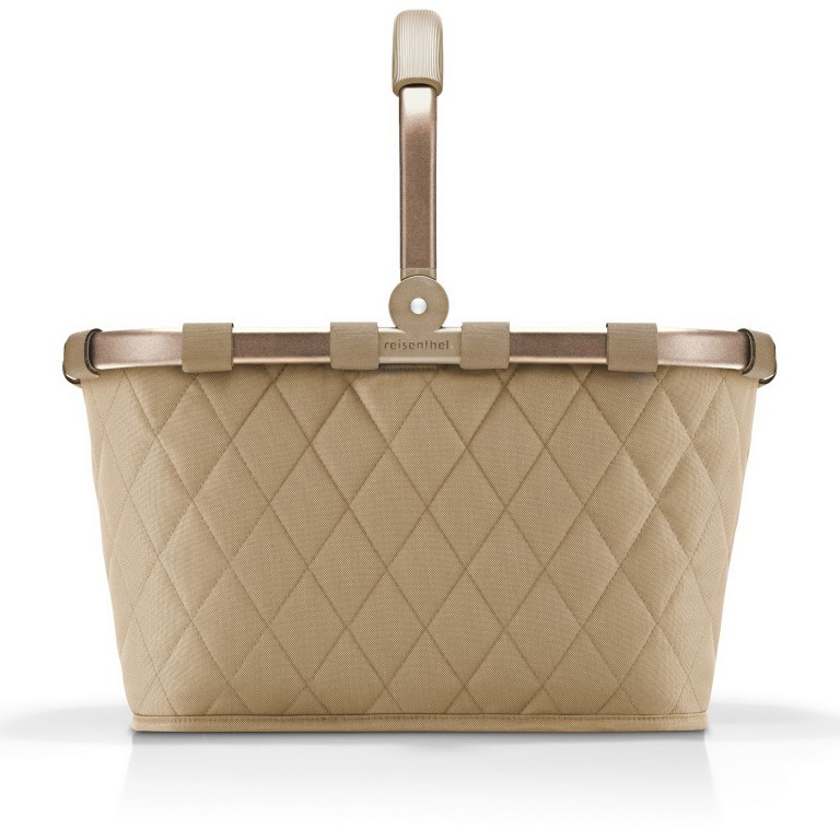 Einkaufskorb Carrybag Rhombus Ginger, Farbe: cognac, Marke: Reisenthel, EAN: 4012013732416, Abmessungen in cm: 48x29x28, Bild 2 von 4