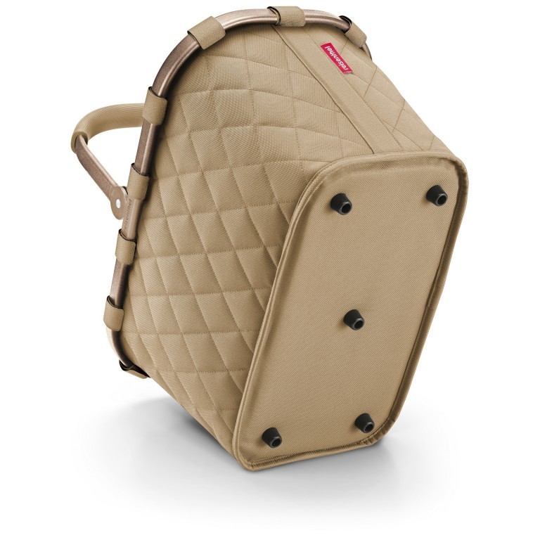 Einkaufskorb Carrybag Rhombus Ginger, Farbe: cognac, Marke: Reisenthel, EAN: 4012013732416, Abmessungen in cm: 48x29x28, Bild 4 von 4