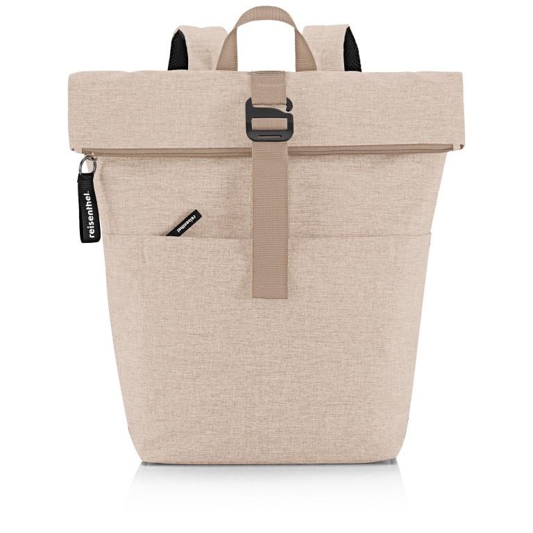 Rucksack Rolltop Backpack mit Laptopfach 15,6 Zoll Twist Coffee, Farbe: beige, Marke: Reisenthel, EAN: 4012013733086, Abmessungen in cm: 43x43x17, Bild 1 von 3