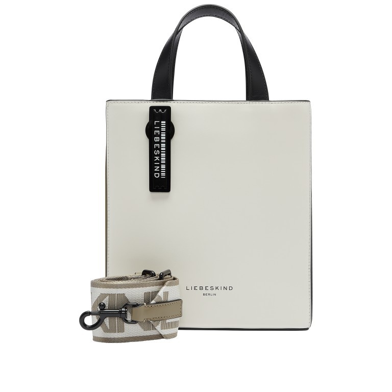 Handtasche Paper Bag Tote S Coconut, Farbe: bunt, Marke: Liebeskind Berlin, EAN: 4099593109937, Abmessungen in cm: 22x25x12, Bild 1 von 5