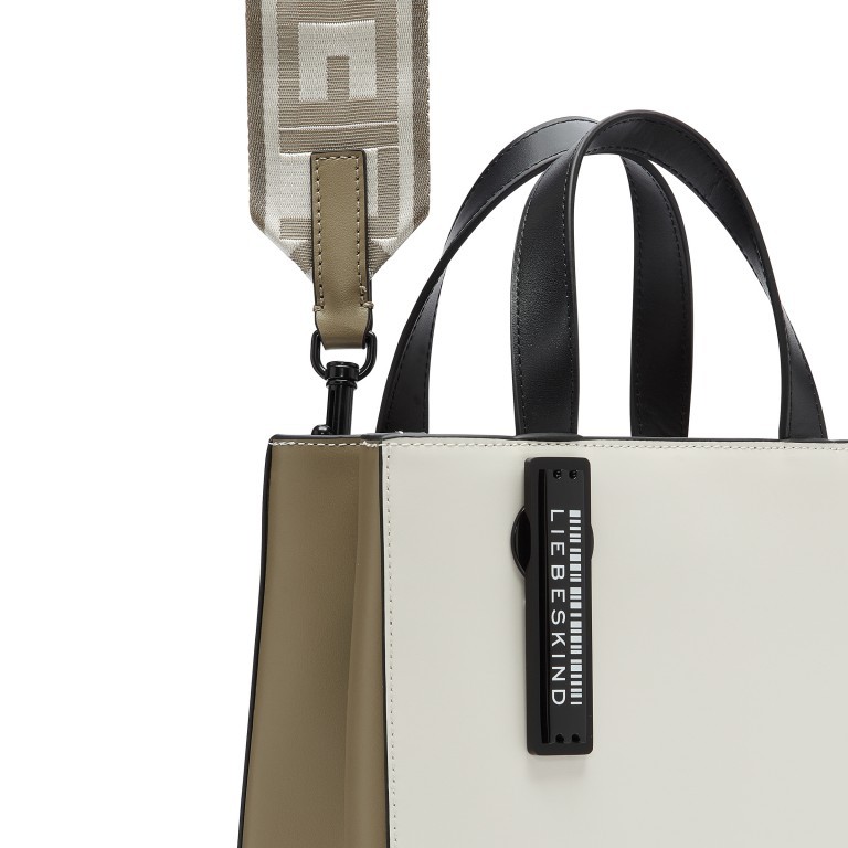 Handtasche Paper Bag Tote S Coconut, Farbe: bunt, Marke: Liebeskind Berlin, EAN: 4099593109937, Abmessungen in cm: 22x25x12, Bild 5 von 5