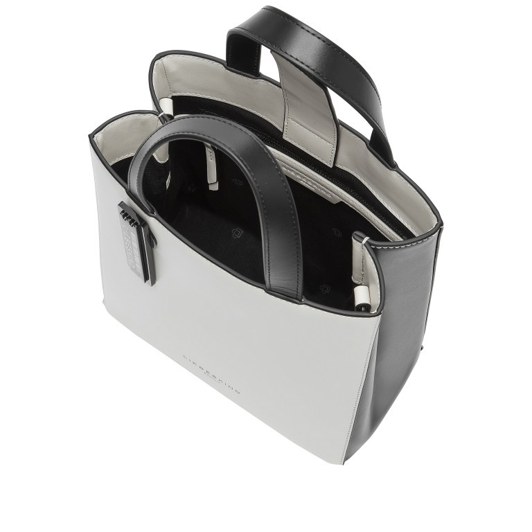 Handtasche Paper Bag Tote S Coconut, Farbe: bunt, Marke: Liebeskind Berlin, EAN: 4099593109937, Abmessungen in cm: 22x25x12, Bild 4 von 5