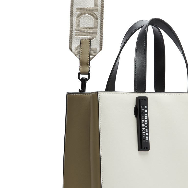 Handtasche Paper Bag Tote M Coconut, Farbe: bunt, Marke: Liebeskind Berlin, EAN: 4099593109968, Abmessungen in cm: 29x35x14.5, Bild 5 von 5