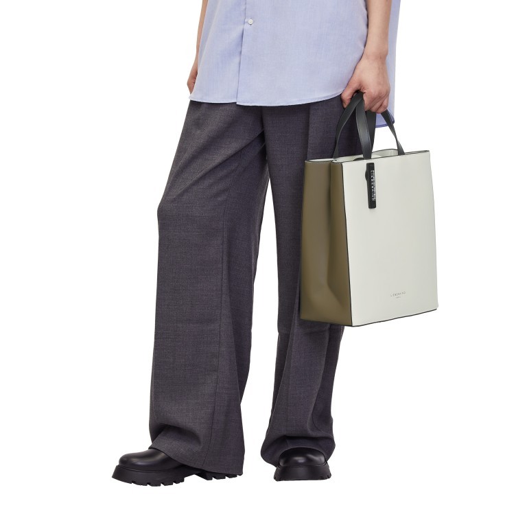 Handtasche Paper Bag Tote M Coconut, Farbe: bunt, Marke: Liebeskind Berlin, EAN: 4099593109968, Abmessungen in cm: 29x35x14.5, Bild 3 von 5