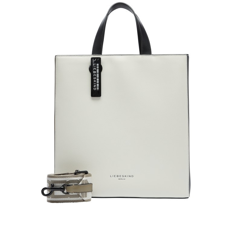 Handtasche Paper Bag Tote M Coconut, Farbe: bunt, Marke: Liebeskind Berlin, EAN: 4099593109968, Abmessungen in cm: 29x35x14.5, Bild 1 von 5