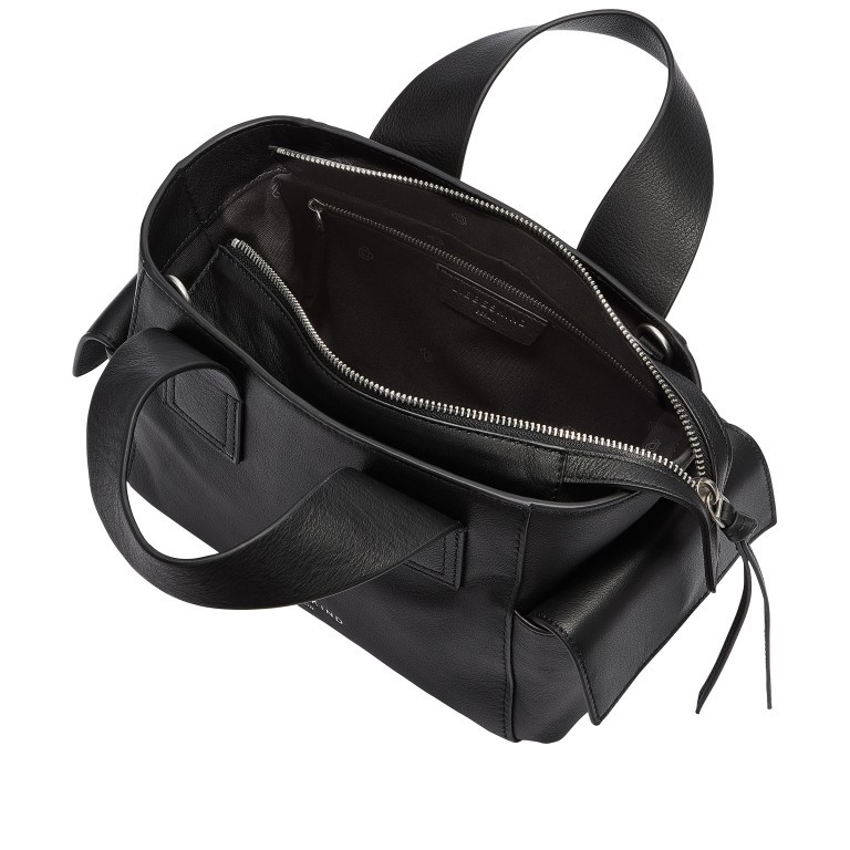 Tasche Sienna 2 Shopper S Black, Farbe: schwarz, Marke: Liebeskind Berlin, EAN: 4099593110629, Abmessungen in cm: 26x16x14.5, Bild 5 von 6
