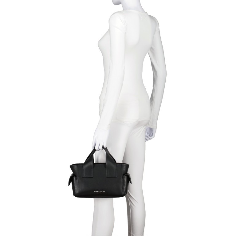 Tasche Sienna 2 Shopper S Black, Farbe: schwarz, Marke: Liebeskind Berlin, EAN: 4099593110629, Abmessungen in cm: 26x16x14.5, Bild 3 von 6