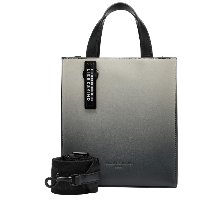 Tasche Paper Bag Tote S Black, Farbe: schwarz, Marke: Liebeskind Berlin, EAN: 4099593110124, Abmessungen in cm: 22x25x12, Bild 1 von 5
