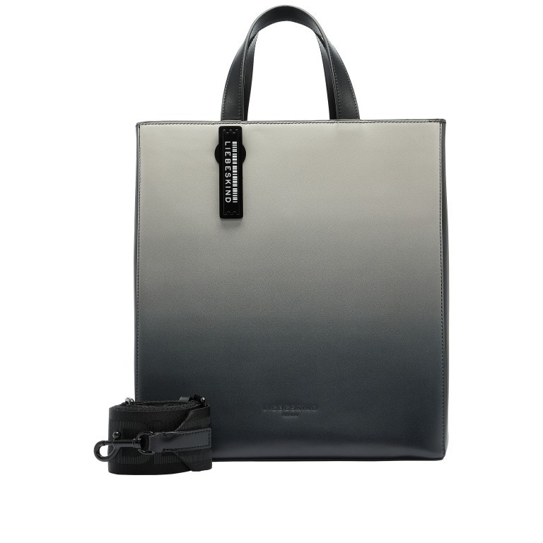 Tasche Paper Bag Tote M Black, Farbe: schwarz, Marke: Liebeskind Berlin, EAN: 4099593110216, Abmessungen in cm: 29x34x15, Bild 1 von 7