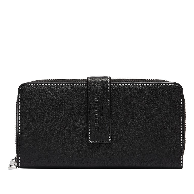 Geldbörse Mara Cyta Kodiaq Sheep Black, Farbe: schwarz, Marke: Liebeskind Berlin, EAN: 4099593110094, Abmessungen in cm: 19x10.5x2, Bild 1 von 4