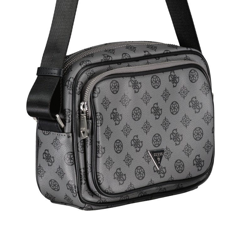 Umhängetasche Peony Camera Bag Grey, Farbe: grau, Marke: Guess, EAN: 7622078994819, Abmessungen in cm: 24.5x18x8.5, Bild 2 von 6