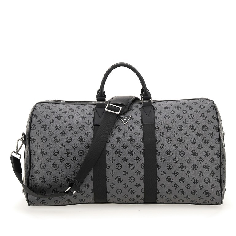 Reisetasche Peony Weekender L Grey, Farbe: grau, Marke: Guess, EAN: 7622078998862, Abmessungen in cm: 60x31x28, Bild 1 von 2