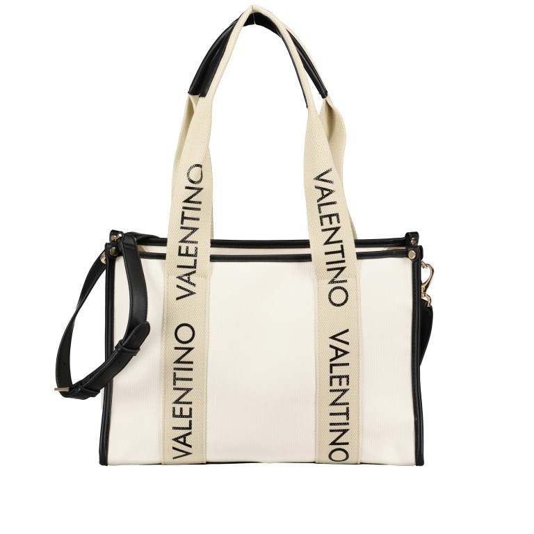 Shopper Candle Naturale Nero, Farbe: beige, Marke: Valentino Bags, EAN: 8054942030788, Abmessungen in cm: 36x26x15, Bild 1 von 7