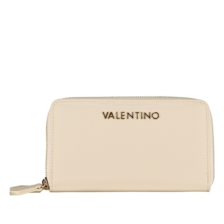 Geldbörse Divina Beige, Farbe: beige, Marke: Valentino Bags, EAN: 8054942038708, Abmessungen in cm: 19x11x3, Bild 1 von 5