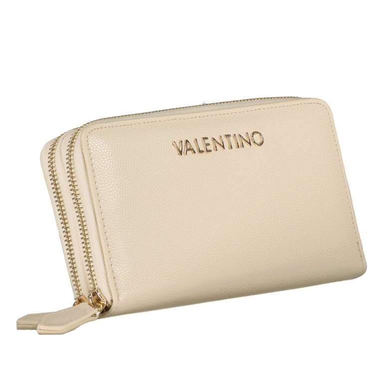 Geldbörse Divina Beige, Farbe: beige, Marke: Valentino Bags, EAN: 8054942038708, Abmessungen in cm: 19x11x3, Bild 2 von 5