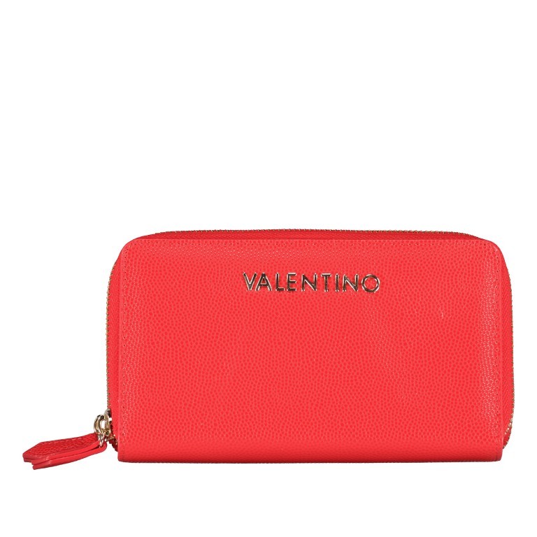 Geldbörse Divina Rosso, Farbe: rot/weinrot, Marke: Valentino Bags, EAN: 8058043887289, Abmessungen in cm: 19x11x3, Bild 1 von 5