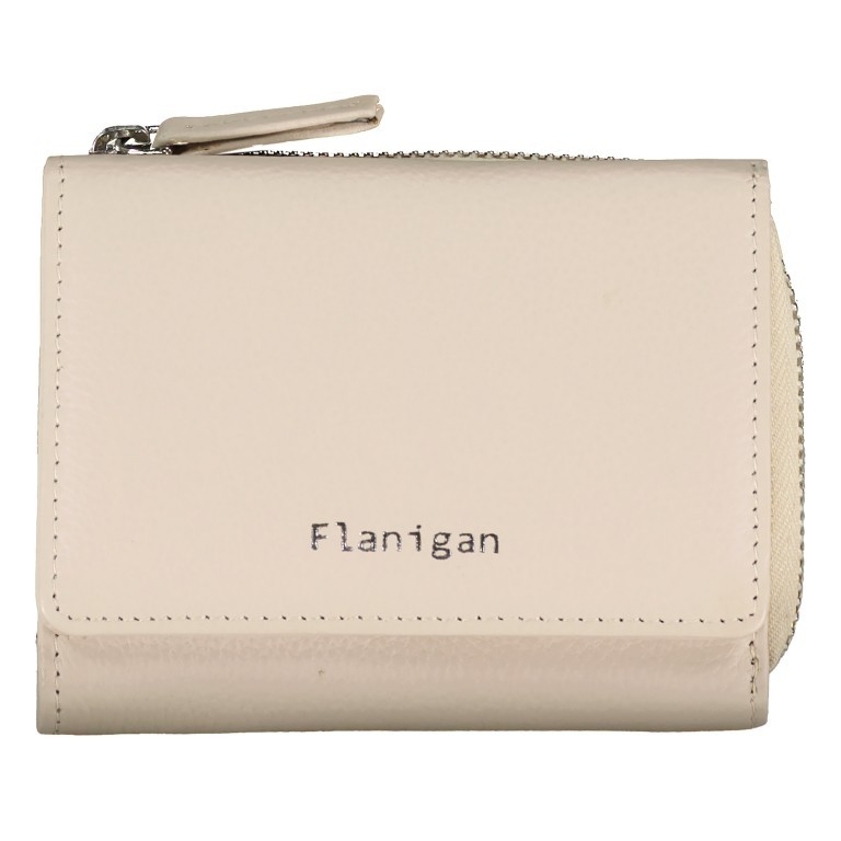 Geldbörse Luise 454 mit RFID-Schutz Beige, Farbe: beige, Marke: Flanigan, EAN: 4066727002952, Abmessungen in cm: 11x8.5x4, Bild 1 von 5