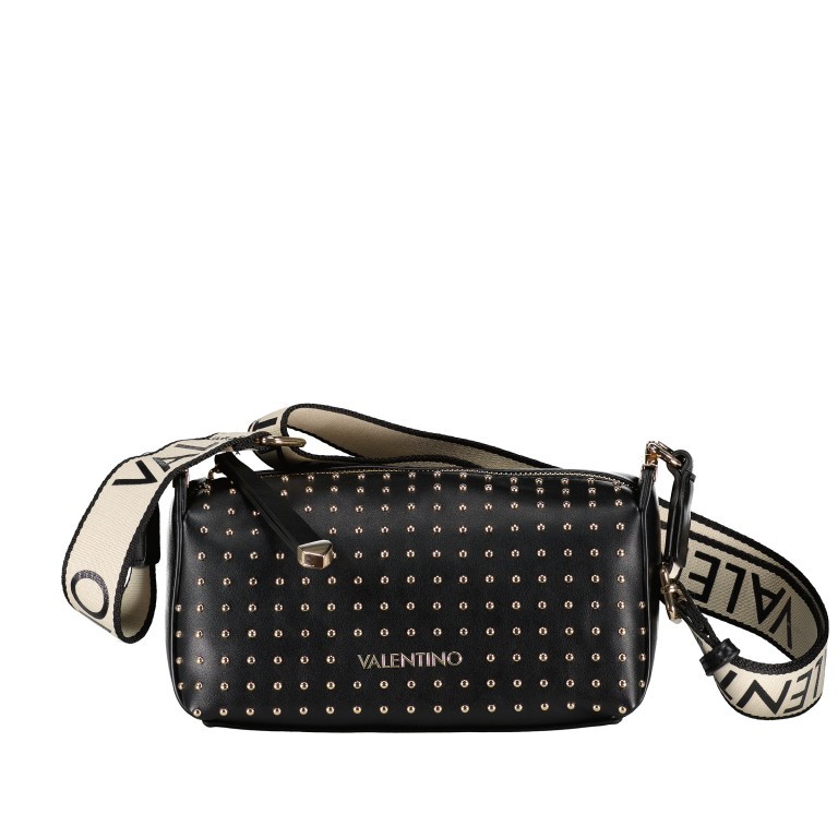 Umhängetasche Song Nero, Farbe: schwarz, Marke: Valentino Bags, EAN: 8054942029201, Abmessungen in cm: 24x12x12, Bild 1 von 6