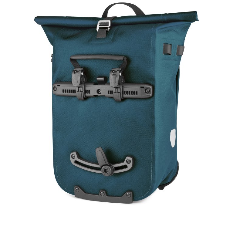 Fahrradtasche Vario PS Rucksack mit Hinterrad-Aufhängesystem Volumen 20 Liter Petrol, Farbe: blau/petrol, Marke: Ortlieb, EAN: 4013051056212, Abmessungen in cm: 31x45x18, Bild 2 von 8