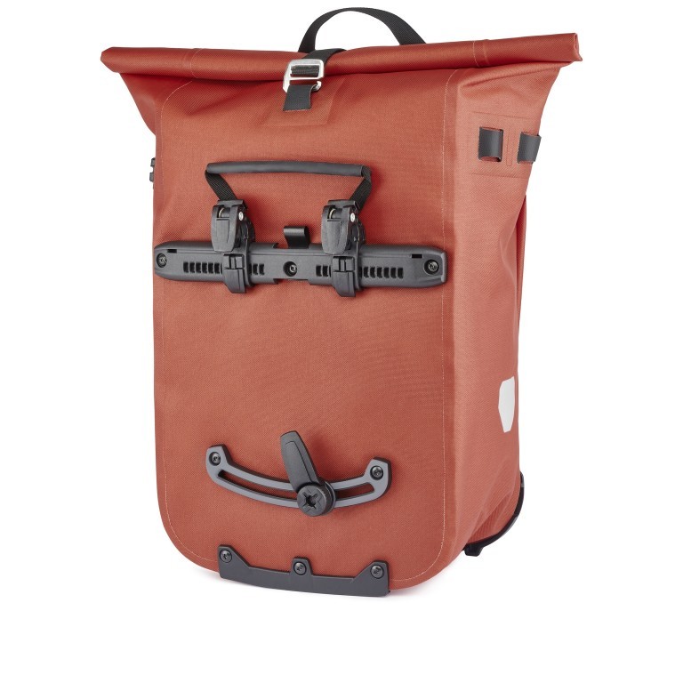 Fahrradtasche / Rucksack Vario Volumen 20 Liter Rooibos, Farbe: rot/weinrot, Marke: Ortlieb, EAN: 4013051056229, Abmessungen in cm: 31x45x18, Bild 2 von 8