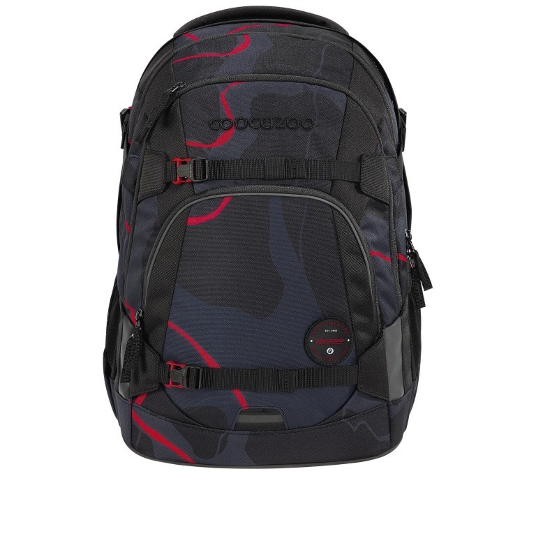 Rucksack Mate Lava Lines, Farbe: anthrazit, Marke: Coocazoo, EAN: 4047443495594, Abmessungen in cm: 30x44x23, Bild 1 von 9